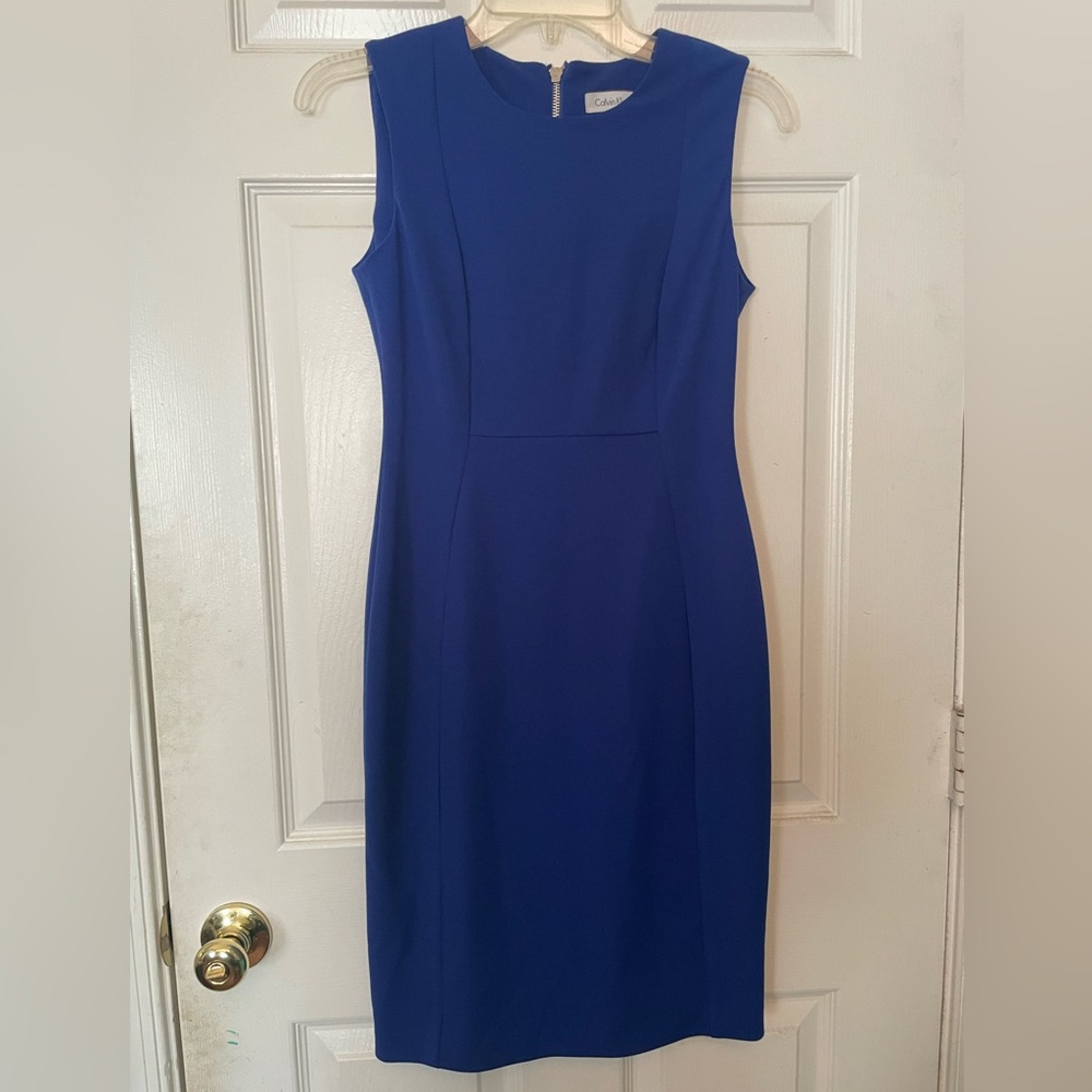 Blue Calvin Klein Dress